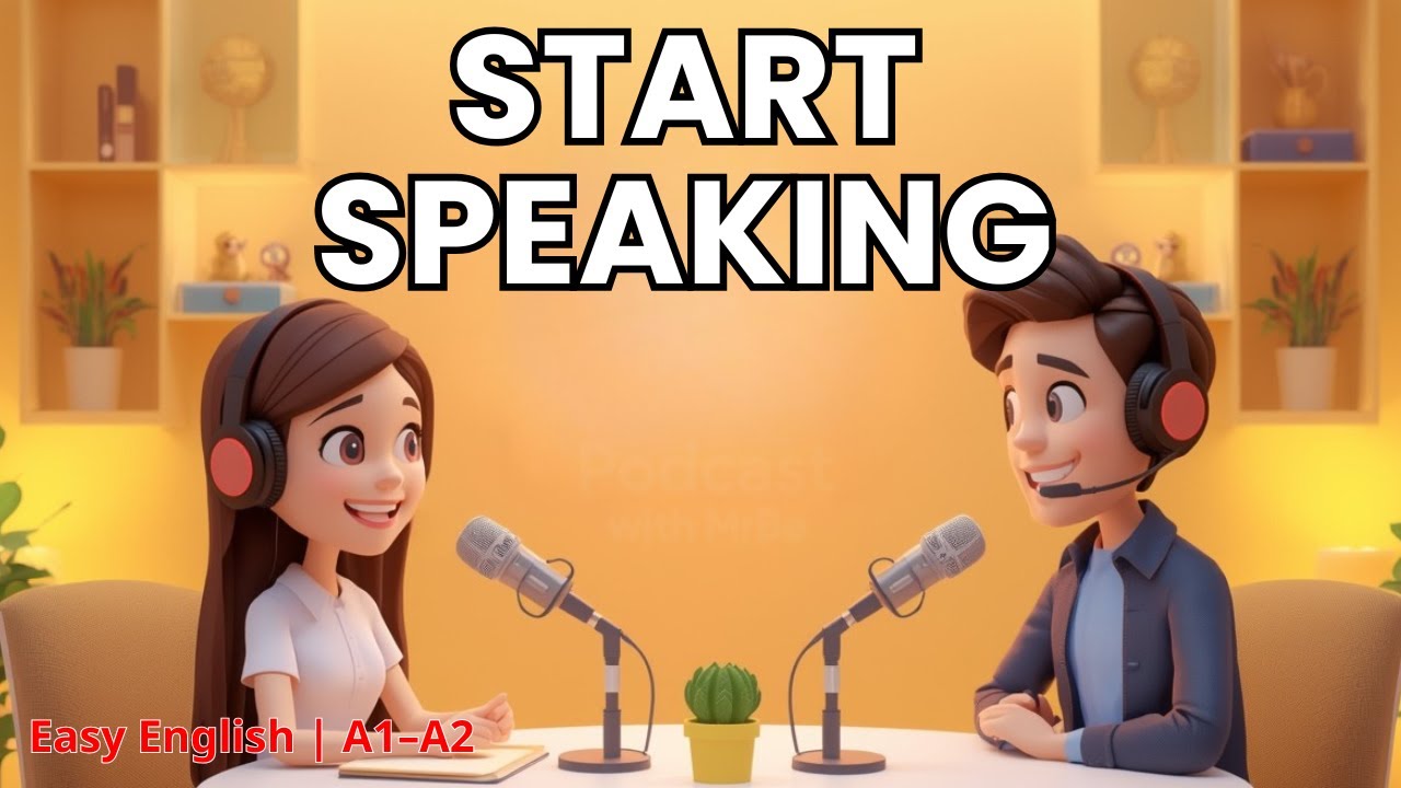 Just Start Speaking English | Easy English Daily Conversation (A1–A2) | Podcast 2026