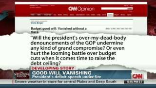 CNN: Borger: budget good will 'vanished'