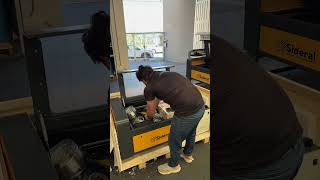 Embalando uma máquina laser S5k da Sideral #maquinalaser #sideralmaquinas