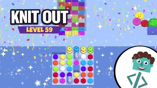 Knit Out Level 59 | Walkthrough | No Boosters