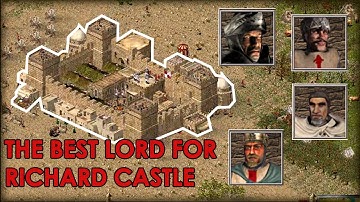 THE BEST LORD FOR RICHARD CASTLE! FREDERICK vs WOLF vs SHERIFF vs RICHARD! STRONGHOLD CRUSADER