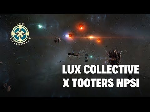 DROPPING ON AN INCURSION FLEET | Tackle & Fleet POV | Lux Collective x Tooters NPSI
