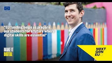 NextGenerationEU: Bridging the Digital Divide in Irish Schools (no subtitles)