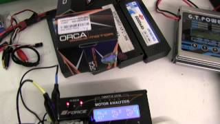 17.5T Brushless motor Comparison . Performance tests.