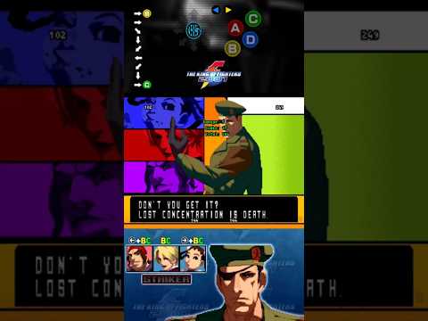 Heidern com Ralf, King e Xiangfei (Strikers) #KOF2001 #KingOfFighters #SNK #Shorts #Gaming #KOF