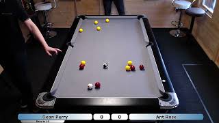 Race to 16 - Dean Perry vs Ant Rose - #8ballpool #billiards #ultimatepool #poolgame