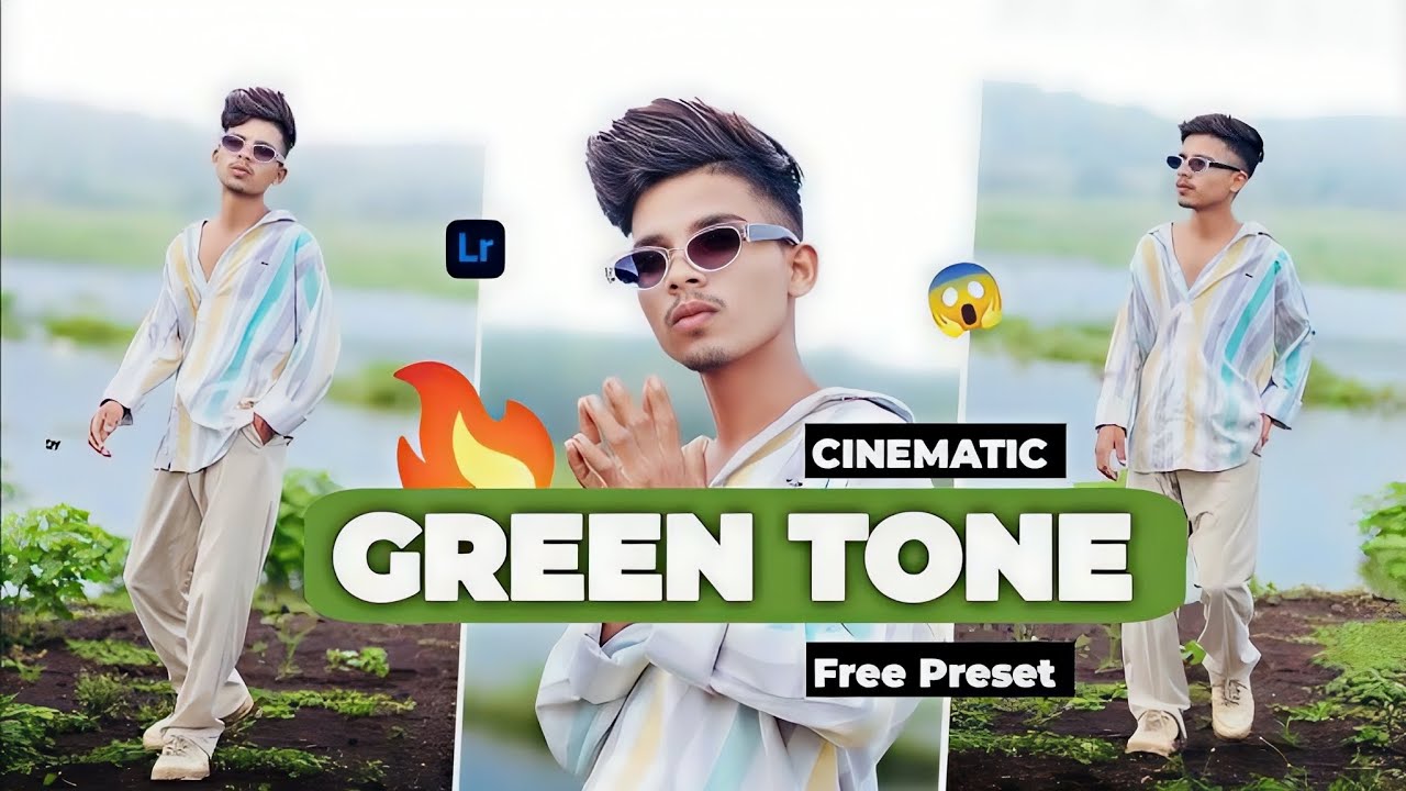 Lightroom  😷 Masking Photo Editing 2025 Green Tone Photo BY-AD Editing