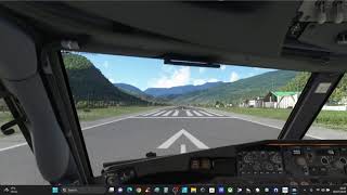 Msfs2020 Pmdg 737-700 Paro Bhutan Airport Departure Pit View 4K