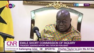 Emile Short Commission report on political vigilantism will be released soon - Akufo-Addo reassures