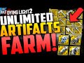 Dying Light 2: INSANE UNLIMITED High Level ARTIFACT GEAR FARM - 100s Per Hour - BEST Artifact Farm