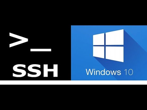 How to SSH on Windows 10