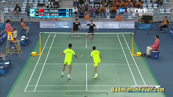 Badminton Highlights - Xu Chen & Zhang Nan vs Hoon...