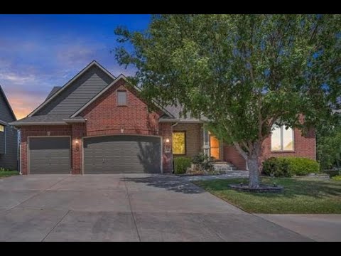 1108 E Waterview Dr, Andover, KS home video tour