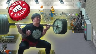 Thumbnail for Punch Club Gameplay (Let's Play) Chubbyemu Squats 500 Pounds, Beats Up Burglers