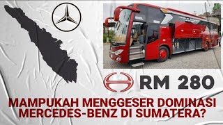 HINO RM 280 BIKIN MERCEDES BENZ KETAR-KETIR DI SUMATERA?