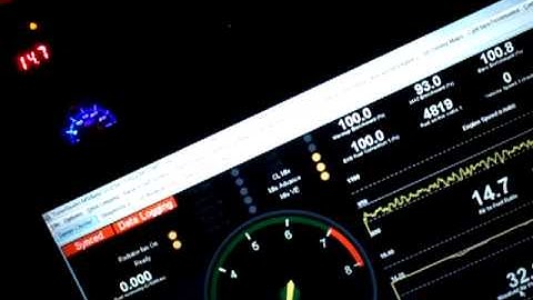 TS vs AEM UEGO AFR calibration with AEM linear calibration (about 16.2 AFR)