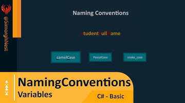 C# Tutorial - Basic - 016 - Naming Conventions