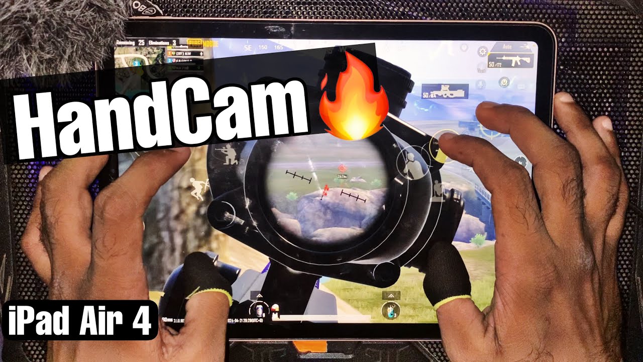 iPad Air 4 Handcam🔥 Pubg Gameplay | DEXXO GAMING 