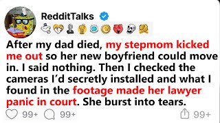 After My Dad Died, My Stepmom Kicked Me Out So Her New Boyfriend Could Move In... Full Story