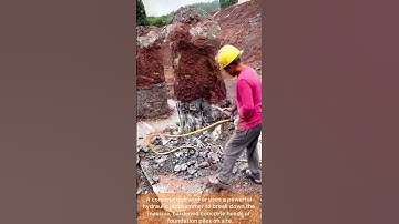 Heavy Duty Pile Demolition 🏗️💪