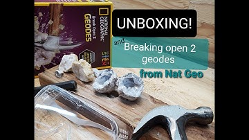UNBOXING: Nat-Geo Break Open 2 Geodes