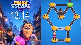 Police Escape  Level 13,14 | Hidden Route #policeescape