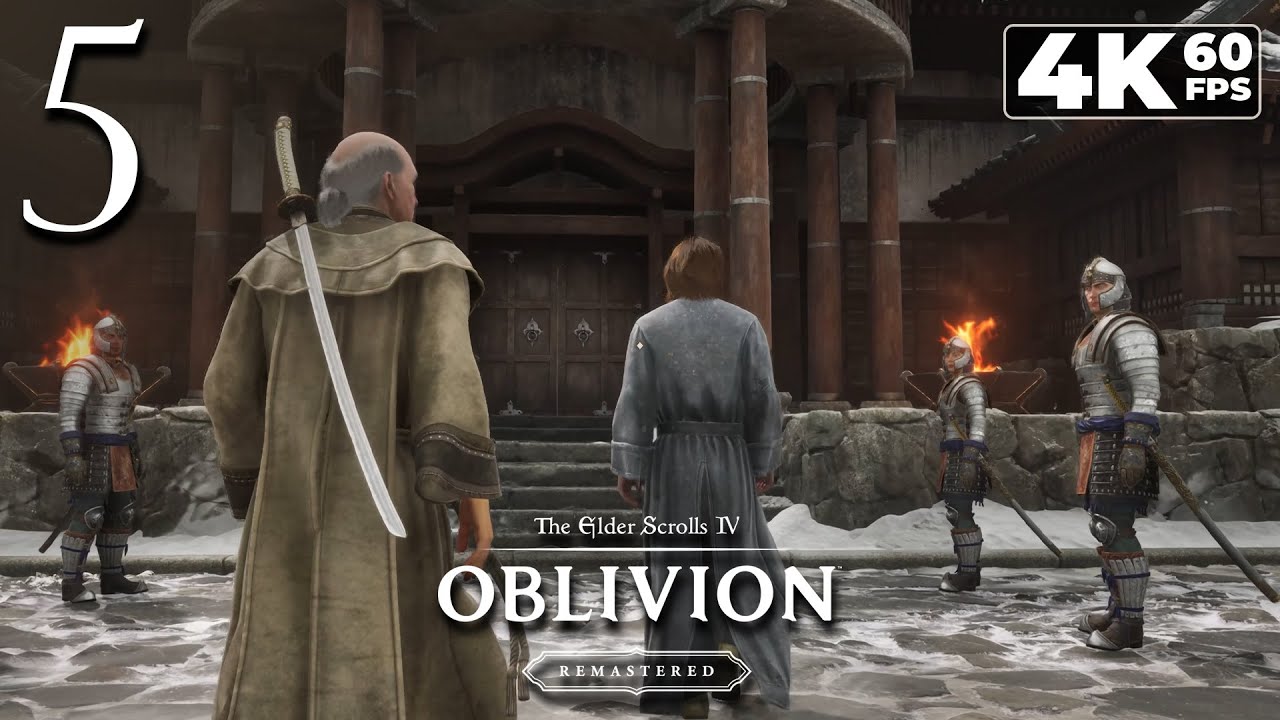 Oblivion: Remastered (PC) - 4K60 Walkthrough Part 5 - "Weynon Priory