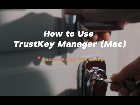 Ключ безпеки TrustKey T110 — FIDO2/U2F USB Security Key (USB-A, PIN+Touch, без NFC), видео 2