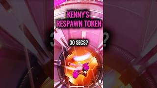 Air Respawn with Kenny's Token in the Dark Voyager's Rift #fortnitebr