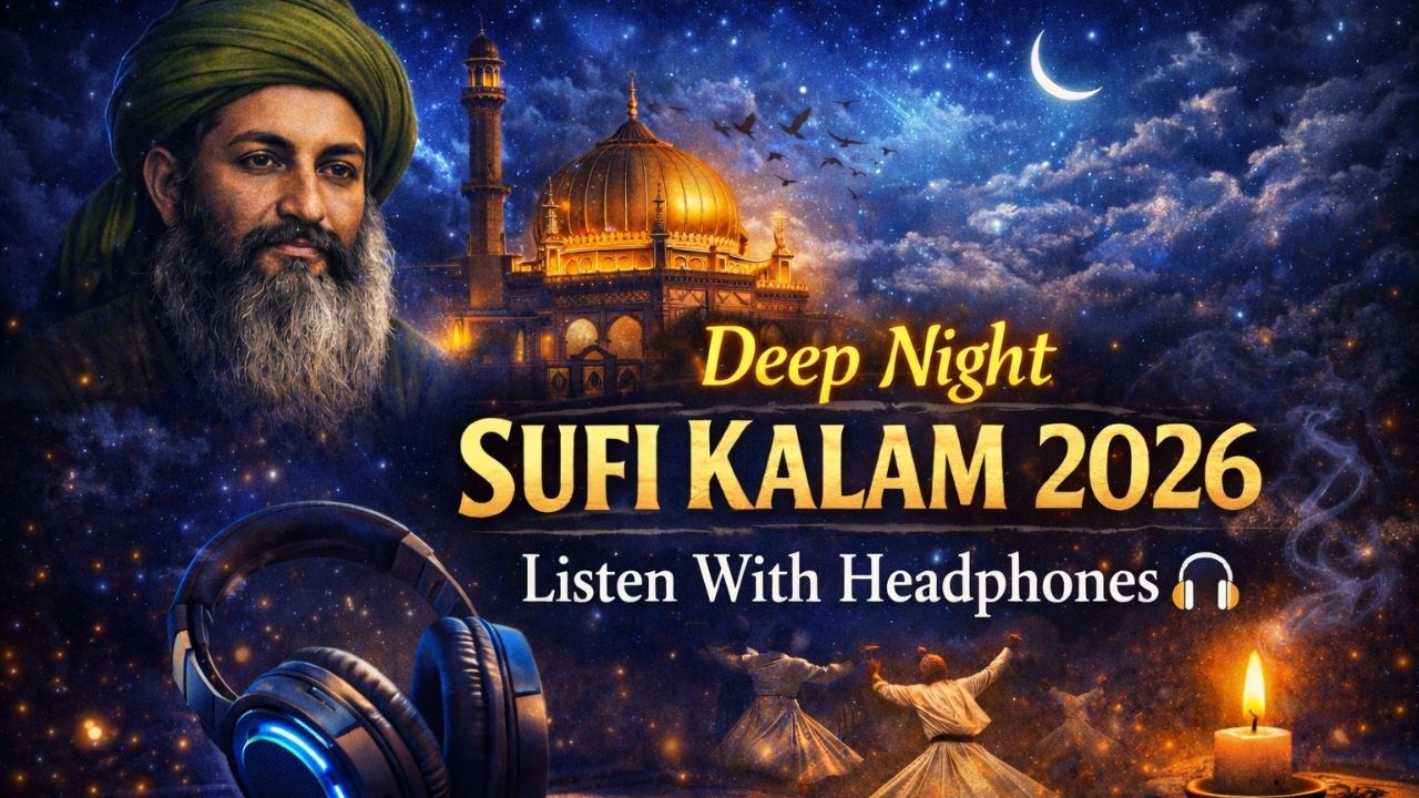Deep Night Sufi Kalam 2026 | Peaceful Headphone Experience