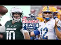 #12 Pitt vs #10 Michigan St (2021) Chick-fil-A Peach Bowl Game Highlights