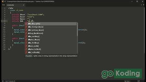 Tutorial  Program Kasir (POS) # Part 1 - Configurasi dan Koneksi Database