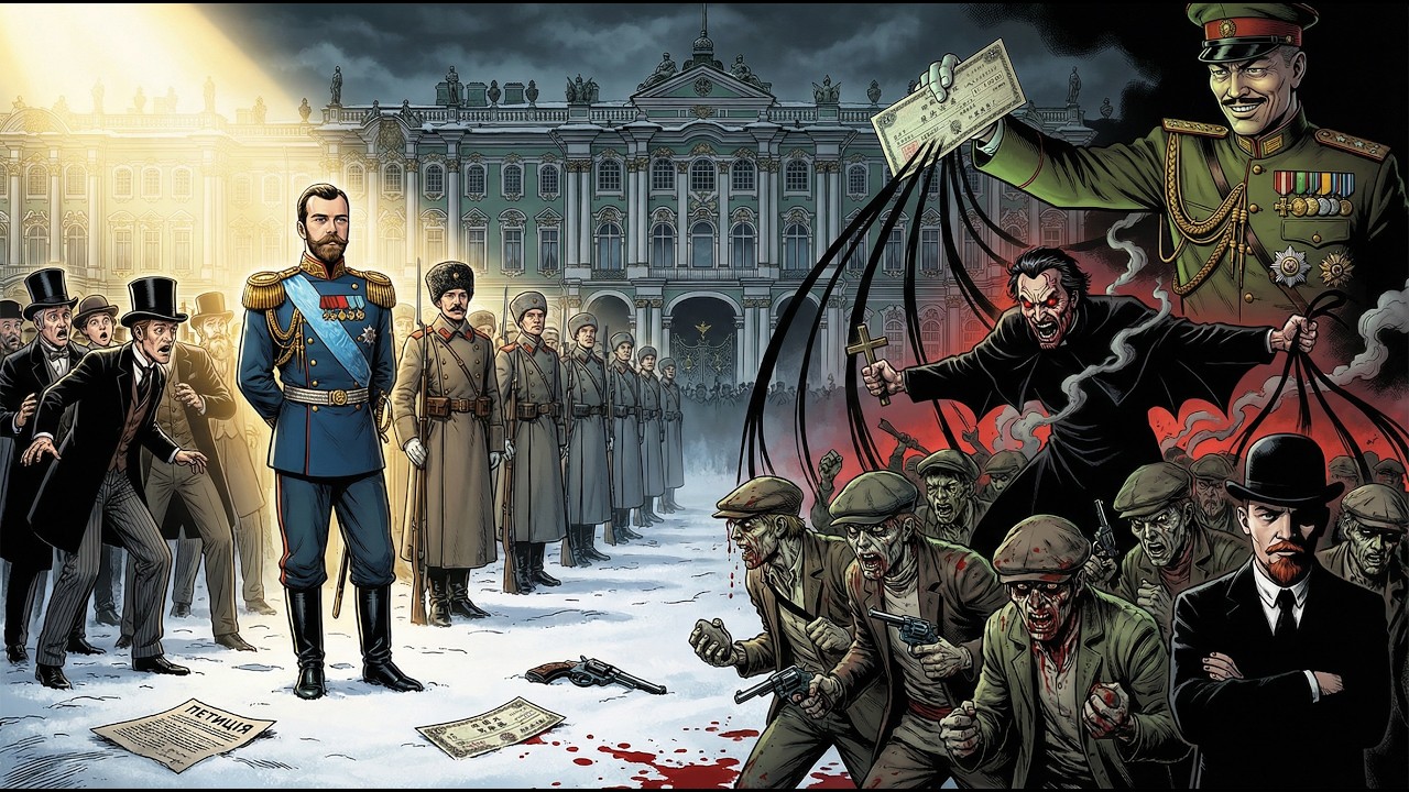 Николай II Святой: Кровавое воскресенье. Кто на самом деле нажал на курок? ИИ-история