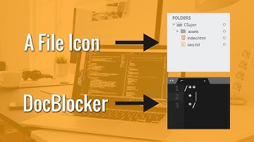 How to use & install A File Icon & DocBlocker Package on Sublime Text 3
