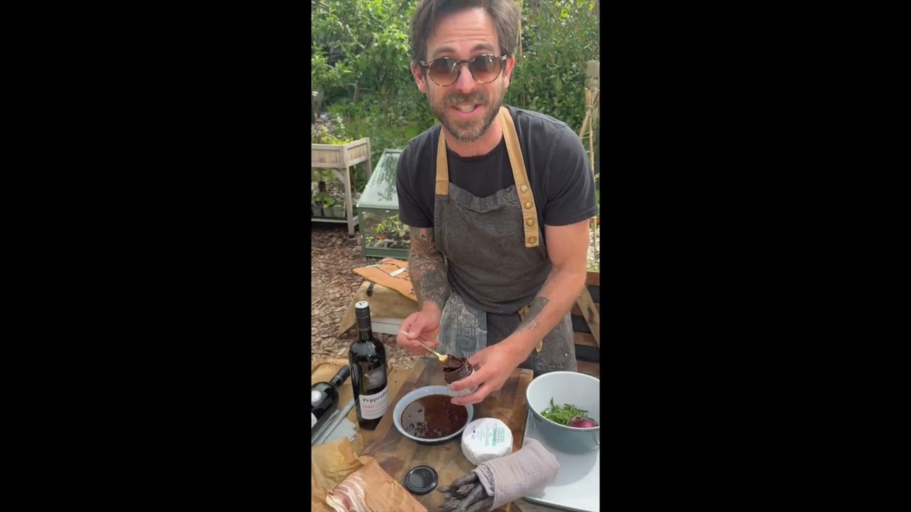 HUNTERS BBQ MONKFISH WITH SHIRAZ