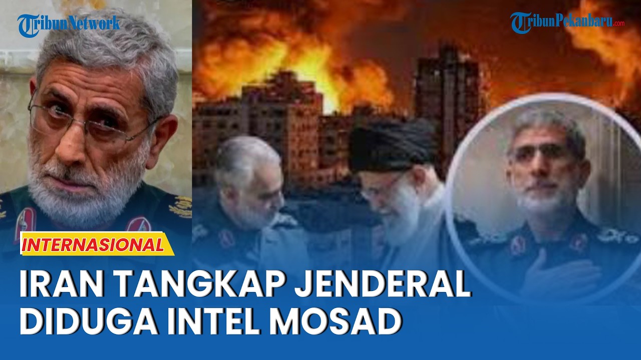 Selamat saat Khamenei Dibom, Jenderal Esmail Qaani Dicurigai Agen Intelijen Israel, Mossad
