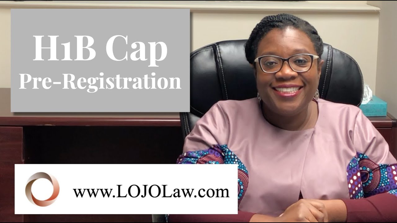 H1B Cap PreRegistration YouTube