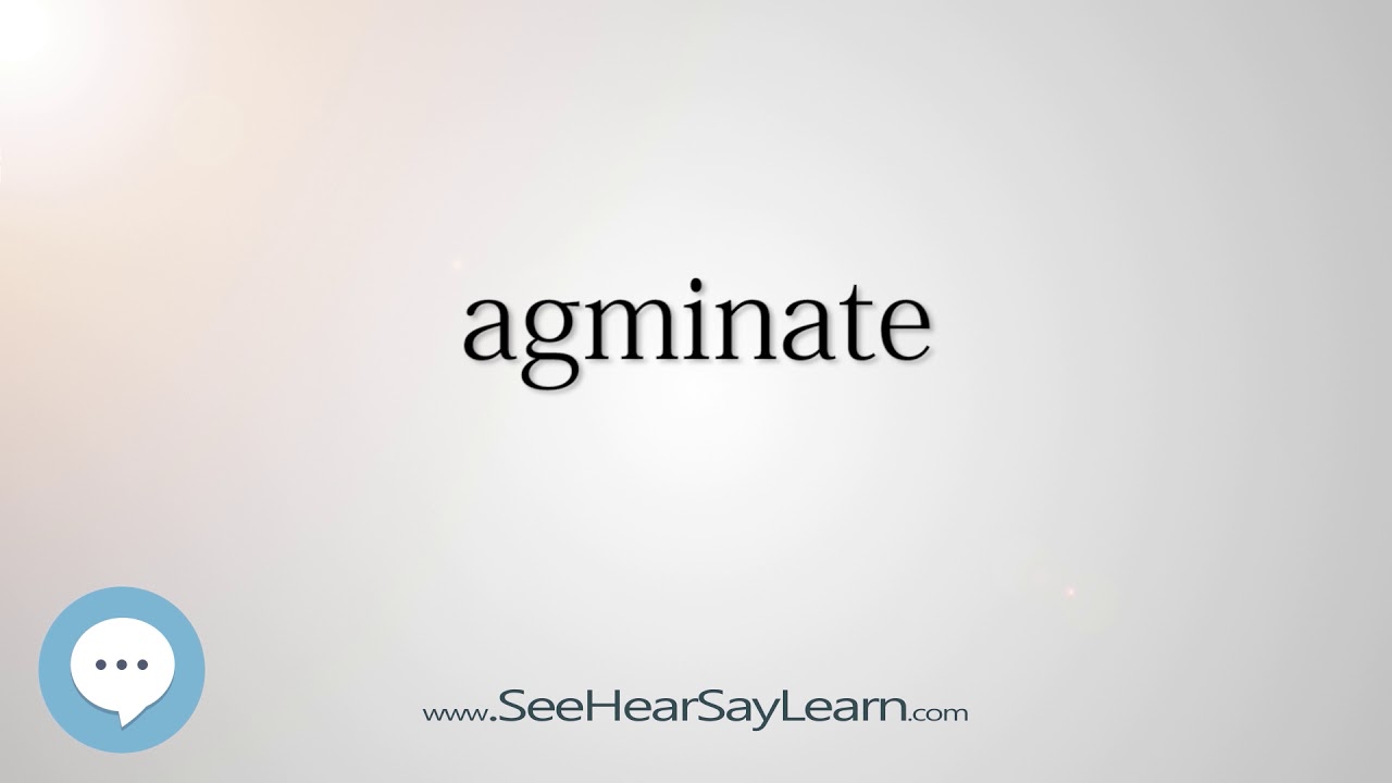 agminate (Every English Word Pronounced) 📕🔊🗣️😎✅
