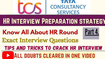 TCS Smart Hiring Interview Preparation||Part 4||Tips and Tricks to Crack MR Interview||Exact Ques.||