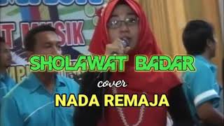 SHOLAWAT BADAR Suasana panggung Nada Remaja 2015