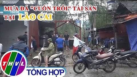 Mưa đá gây thiệt hại nặng tại Lào Cai