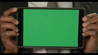 Скачать Видеофон футаж планшет с зеленым экраном