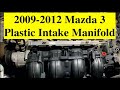 How to remove intake manifold’s eight hidden bolts on 2009-2012 2.0 engine MAZDA 3