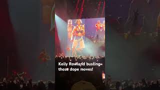 Kelly Rowland busting those dope move! Boy is mine tour#slimthug#kellyrowland#destinychild#brandy