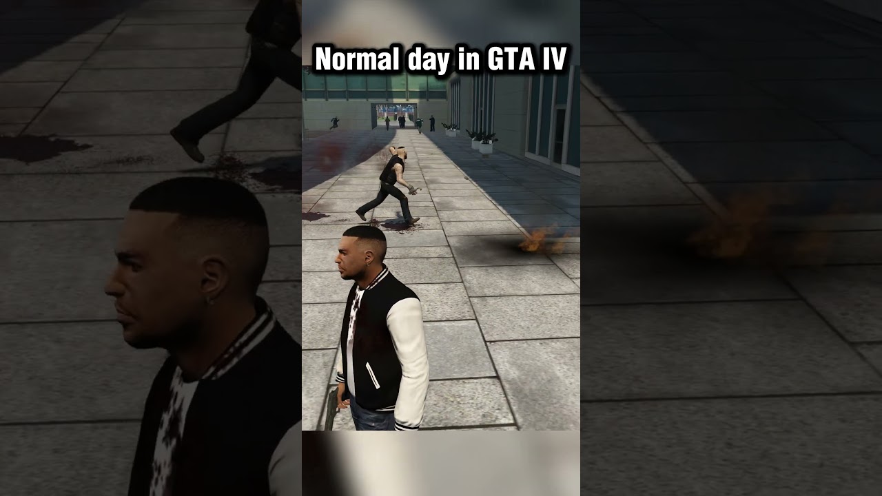 Normal day in GTA IV 