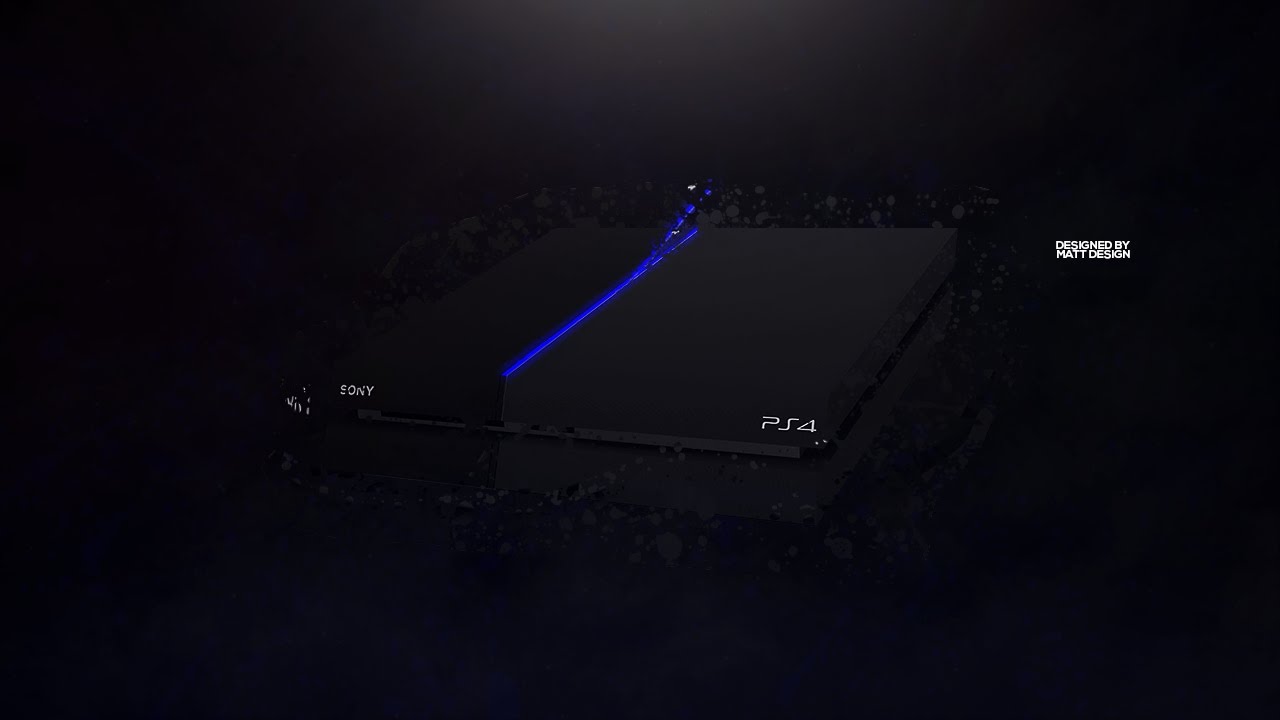 Model PS4 C4D - Matt Design - YouTube
