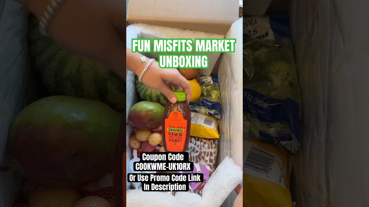 Misfits Market Unboxing - Misfits Market Promo Code 