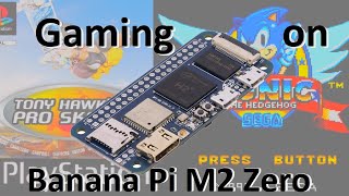 Gaming on the Banana Pi M2 Zero and how to make a handheld out of it