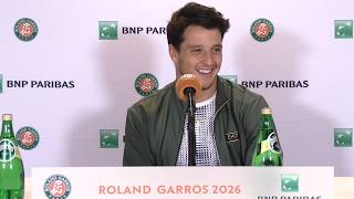 Roland-Garros 2026 - Luciano Darderi: “Con Comesaña ci conosciamo da quando siamo piccoli”