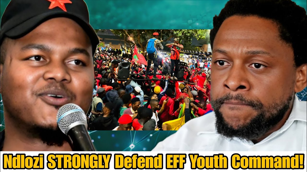 Доктор Мбуйисени Ндлози РЕШИТЕЛЬНО ЗАЩИЩАЕТ молодежное командование EFF в Кейптауне!